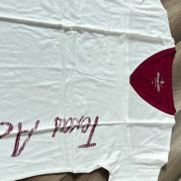 NWT Collegiate TEXAS AM Nightshirt 100% Peruvian cotton Camisole AMAZING quality - Picture 5 of 6